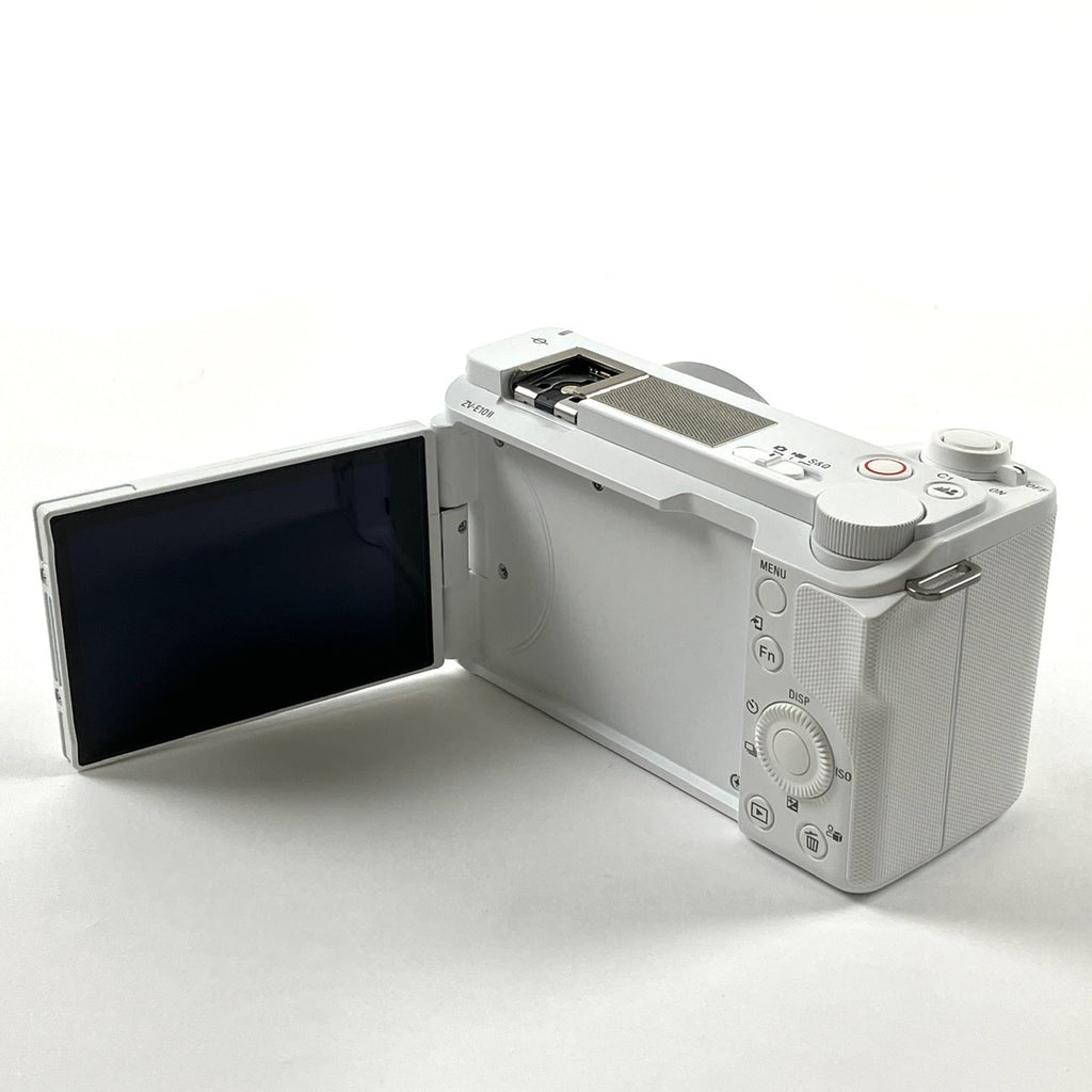 ソニー SONY VLOGCAM ZV-E10 II パワーズームレンズキット ZV-E10M2K W ホワイト デジタル ミラーレス 一眼カメラ 【中古】cambb