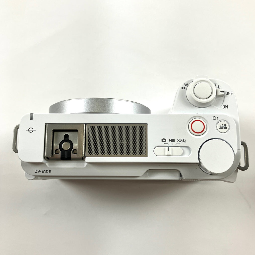ソニー SONY VLOGCAM ZV-E10 II パワーズームレンズキット ZV-E10M2K W ホワイト デジタル ミラーレス 一眼カメラ 【中古】cambb
