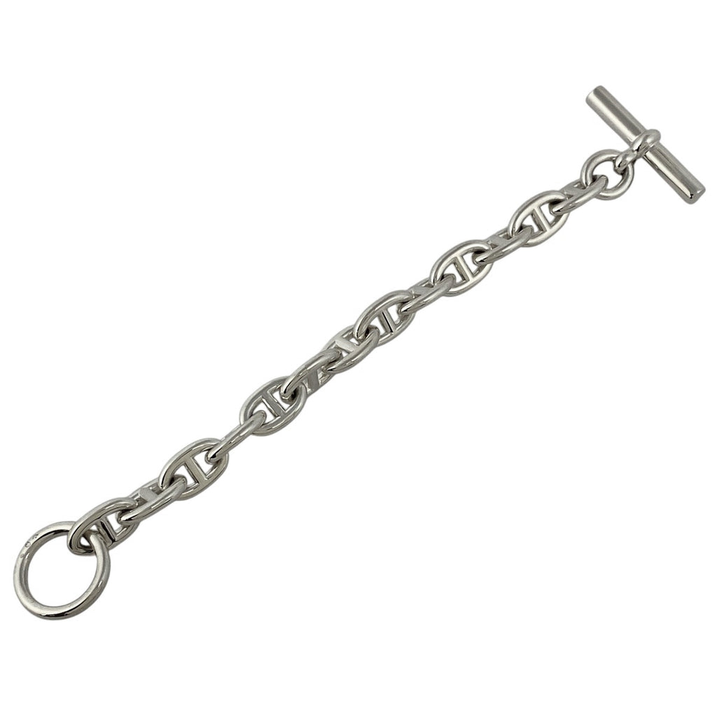 エルメス シェーヌダンクル MM 13コマ ブレスレット シルバー925 シルバー レディース 【中古】bracc