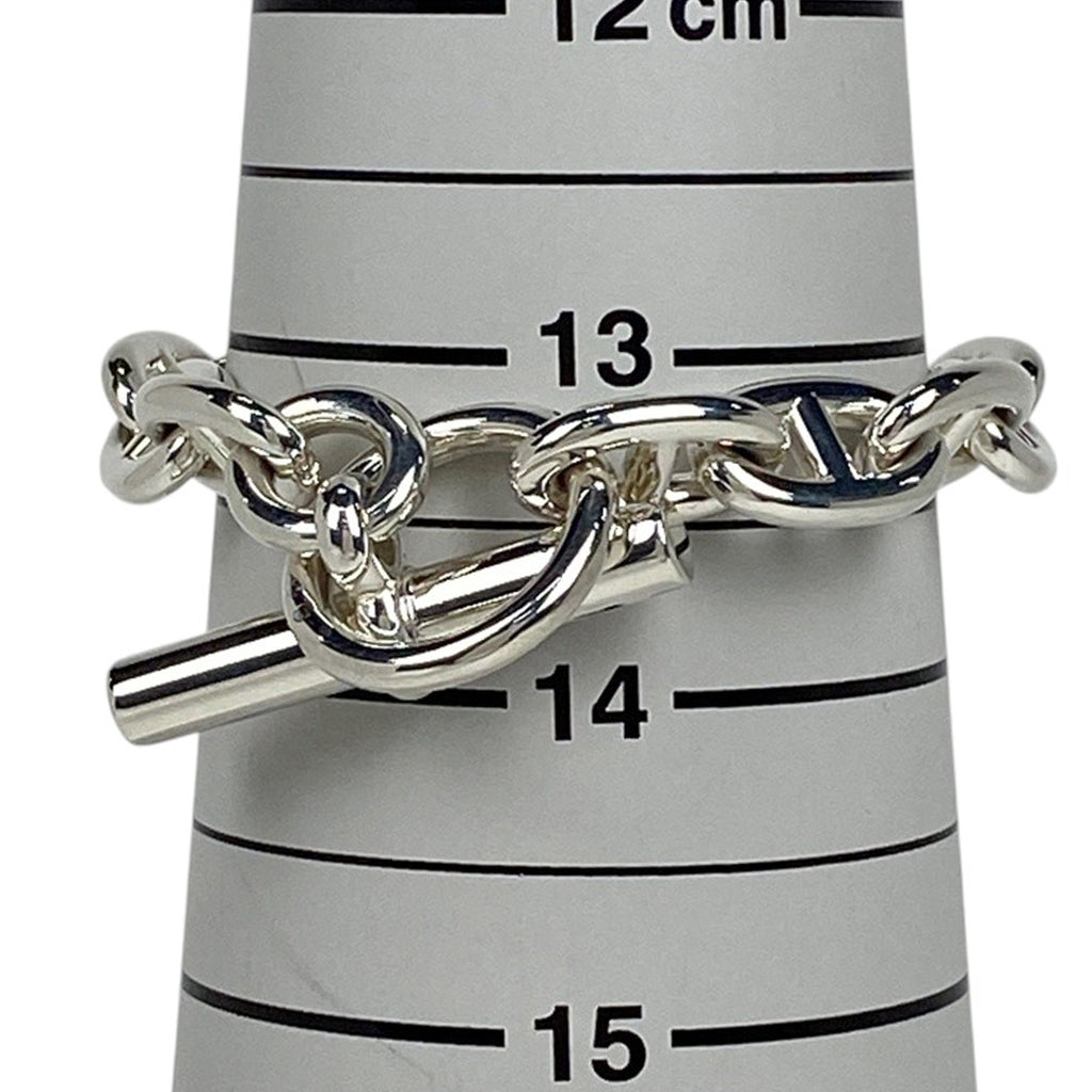 エルメス シェーヌダンクル MM 13コマ ブレスレット シルバー925 シルバー レディース 【中古】bracc