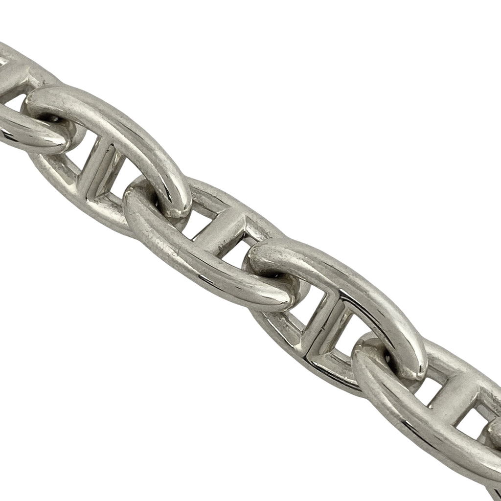 エルメス シェーヌダンクル GM 11コマ ブレスレット シルバー925 シルバー レディース 【中古】bracc