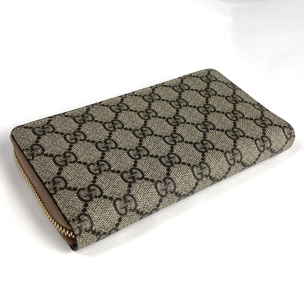 美品】グッチ 長財布 ラウンドファスナー GG柄 キャンバス ブラウン系 Amazon | (グッチ) GUCCI グッチ 長財布 GUCCI グッチ 財布