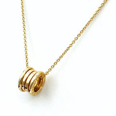 ブルガリ ビーゼロワン ネックレス YG イエローゴールド ペンダント B‐ZERO1 ネックレス 750 レディース 【中古】brjwl