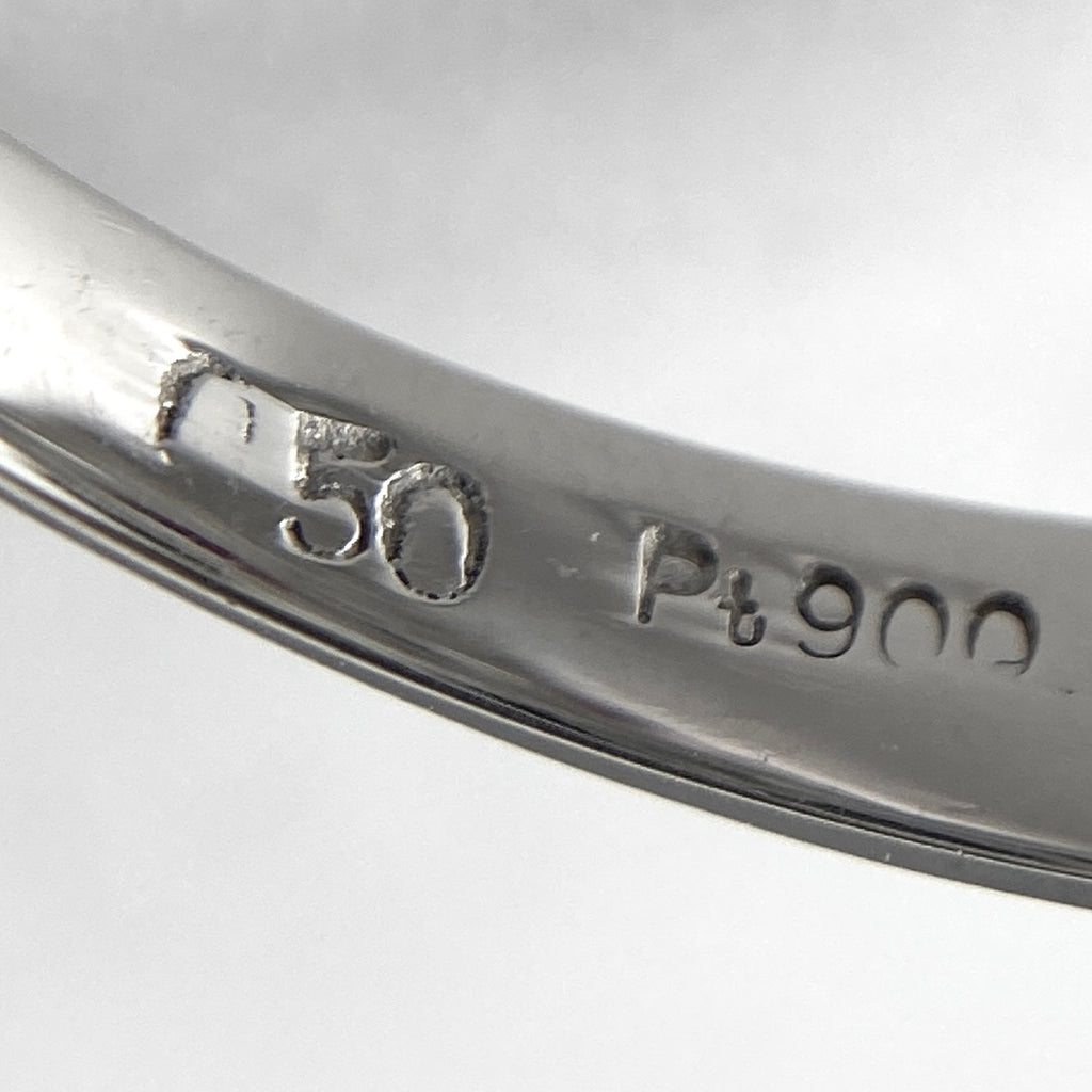 ルビー デザインリング プラチナ 指輪 リング 14号 Pt900 ルビー ダイヤモンド レディース 【中古】 
 ラッピング可