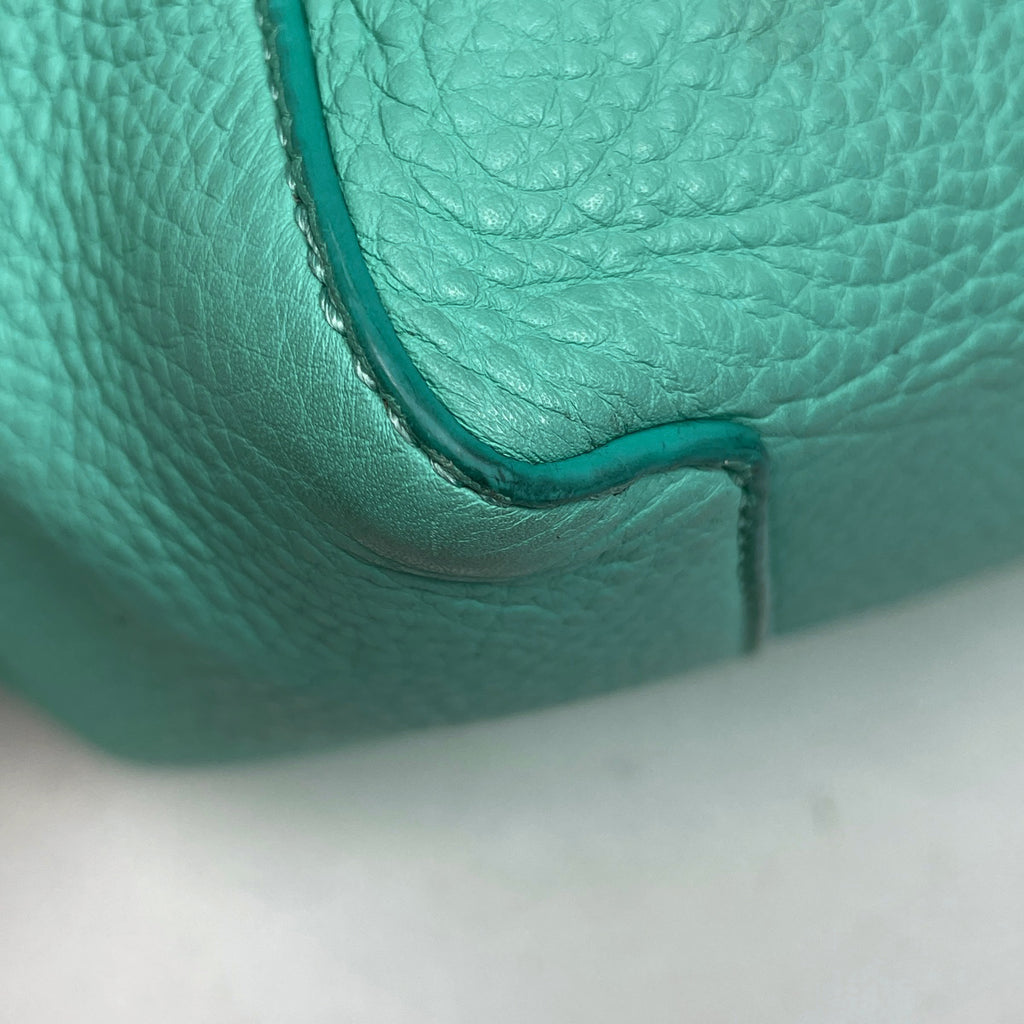 ティファニー ロゴ トートバッグ 2WAY ショルダーバッグ トートバッグ レザー ライトブルー レディース 【中古】brbag