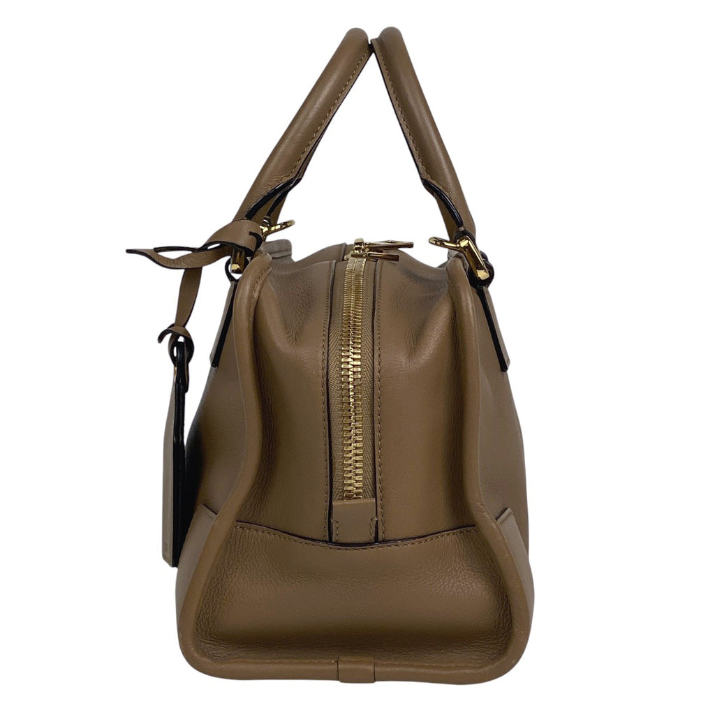 ロエベ アマソナ 28 2WAY ショルダーバッグ ハンドバッグ レザー ブラウン レディース 【中古】brbag