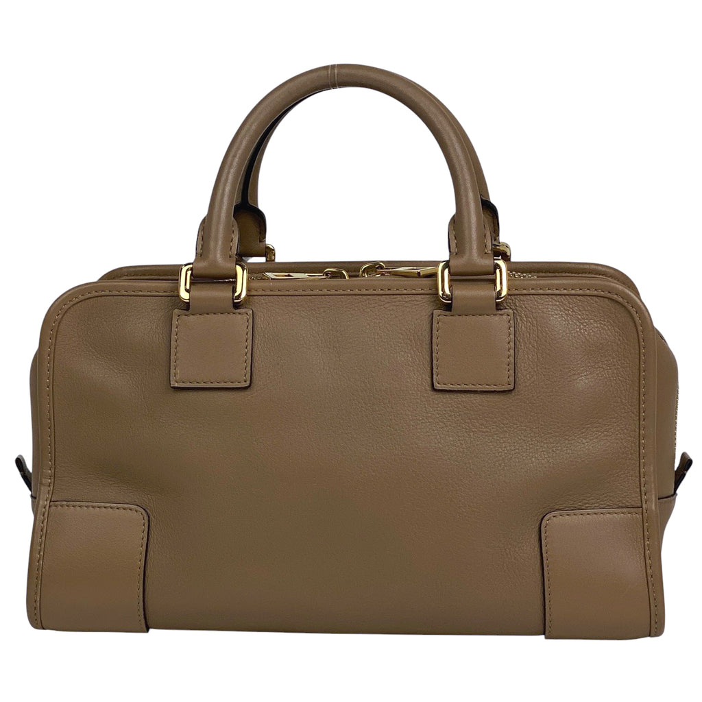 ロエベ アマソナ 28 2WAY ショルダーバッグ ハンドバッグ レザー ブラウン レディース 【中古】brbag