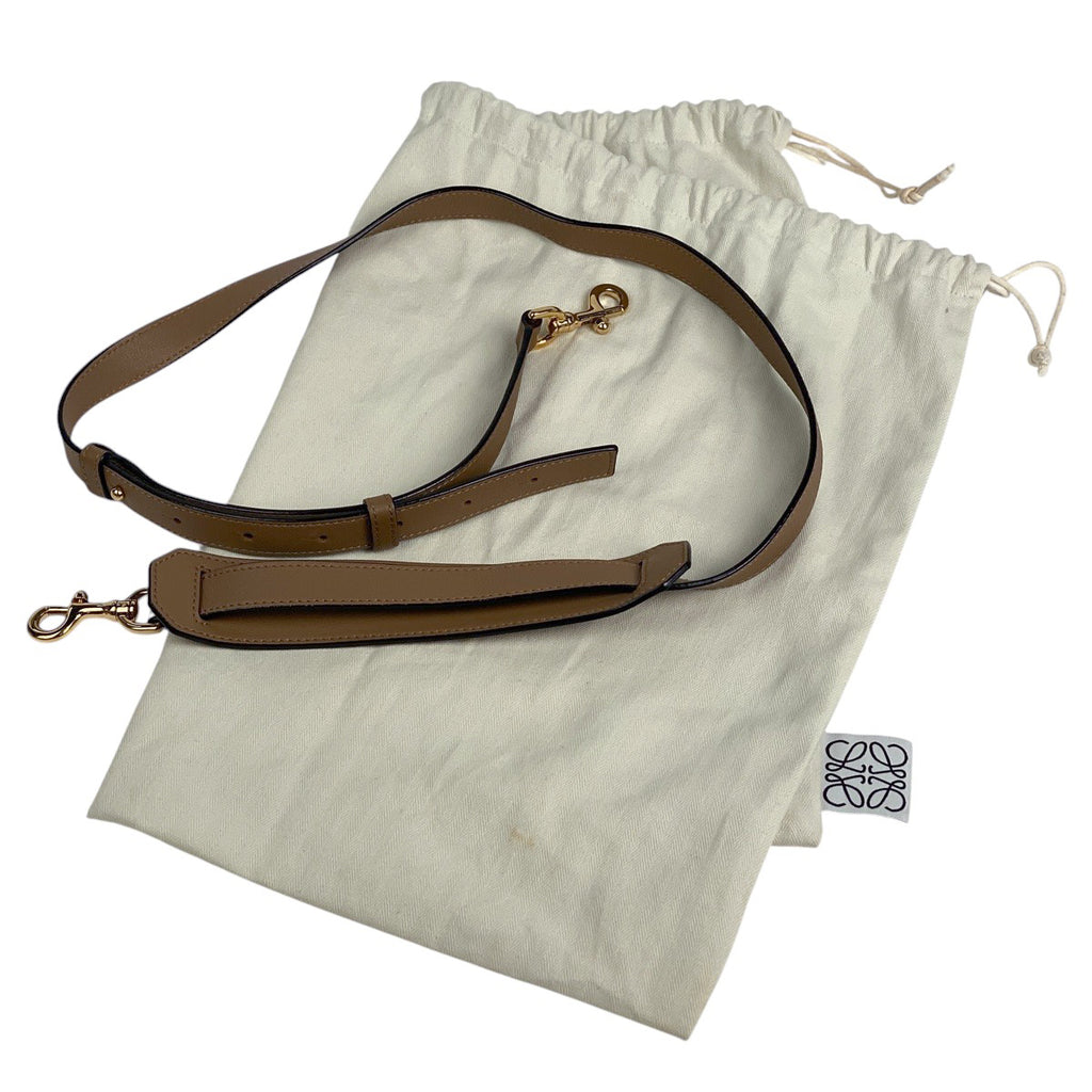 ロエベ アマソナ 28 2WAY ショルダーバッグ ハンドバッグ レザー ブラウン レディース 【中古】brbag