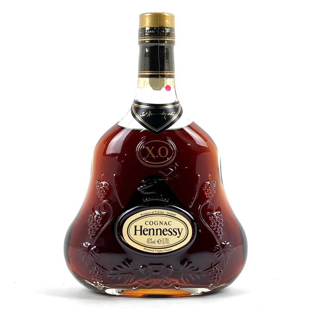 ヘネシー Hennessy XO 金キャップ クリアボトル 700ml ブランデー コニャック 【古酒】