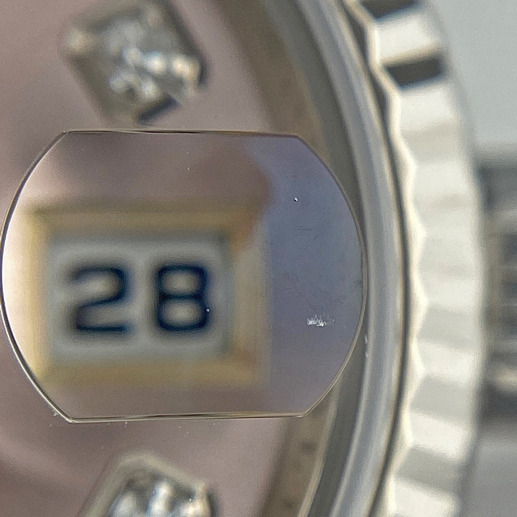 ロレックス デイトジャスト 10Pダイヤ 179174G 腕時計 SS WG ダイヤモンド 自動巻き ピンク レディース 【中古】 
 ラッピング可