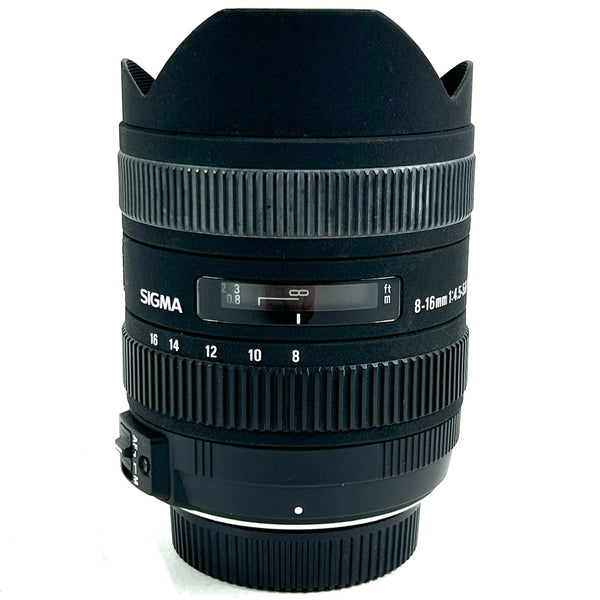 シグマ SIGMA 8-16mm F4.5-5.6DC HSM (ニコンF用) 一眼カメラ用レンズ（オートフォーカス） 【中古】