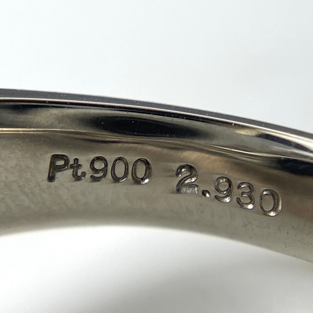 リメイク ブラックオパール デザインリング プラチナ 指輪 メレダイヤ リング 13.5号 Pt900 ブラックオパール ダイヤモンド レディース 
 ラッピング可