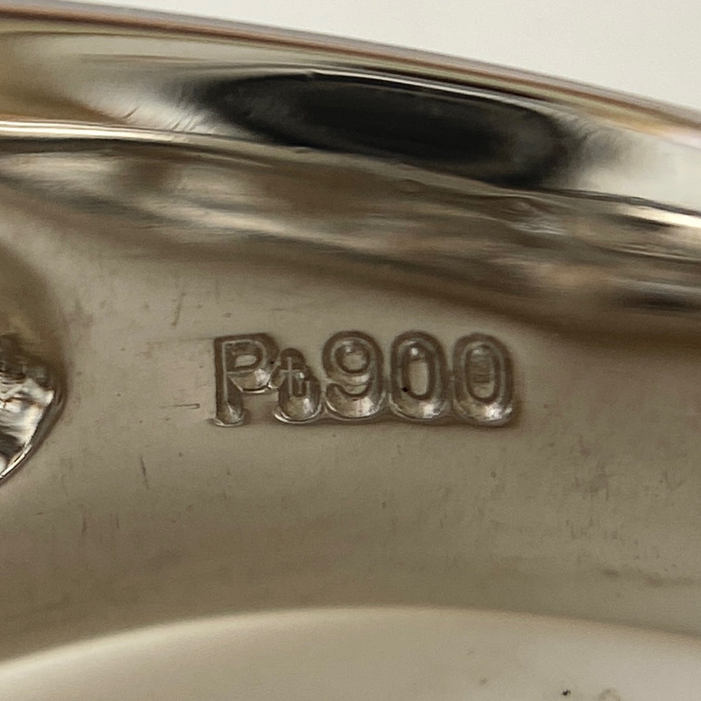 アレキサンドライト デザインリング プラチナ メレダイヤ 指輪 リング 12号 Pt900 アレキサンドライト ダイヤモンド 【中古】 
 ラッピング可