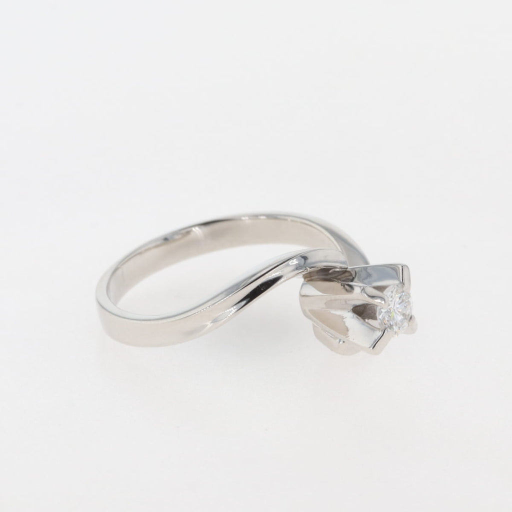 ダイヤモンド デザインリング プラチナ 指輪 リング 12号 Pt900 ダイヤモンド レディース 【中古】, ラッピング可