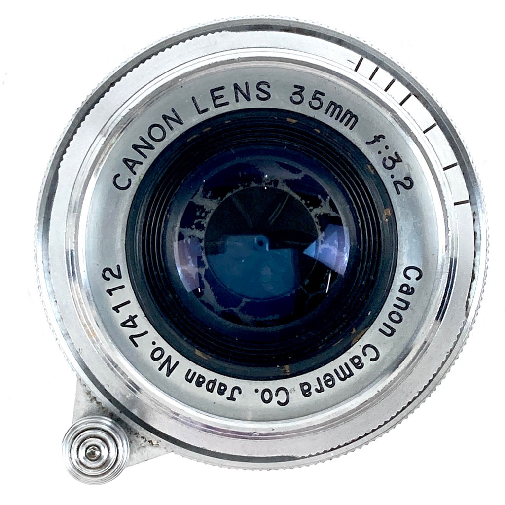 キヤノン Canon L3 + 35mm F3.2 Lマウント L39［ジャンク品］ フィルム レンジファインダーカメラ 【中古】