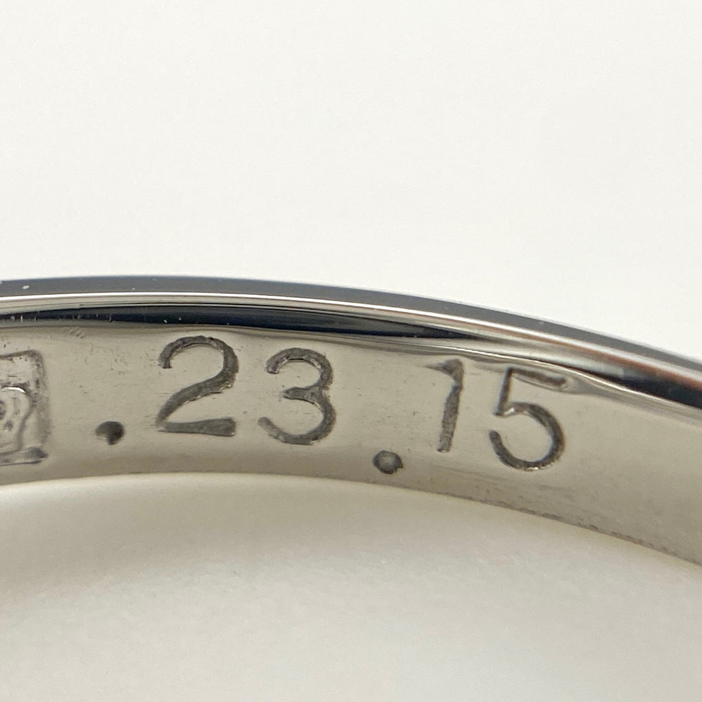 ロイヤル・アッシャー ダイヤモンド デザインリング プラチナ 指輪 リング 7号 Pt900 ダイヤモンド レディース 【中古】brjwl