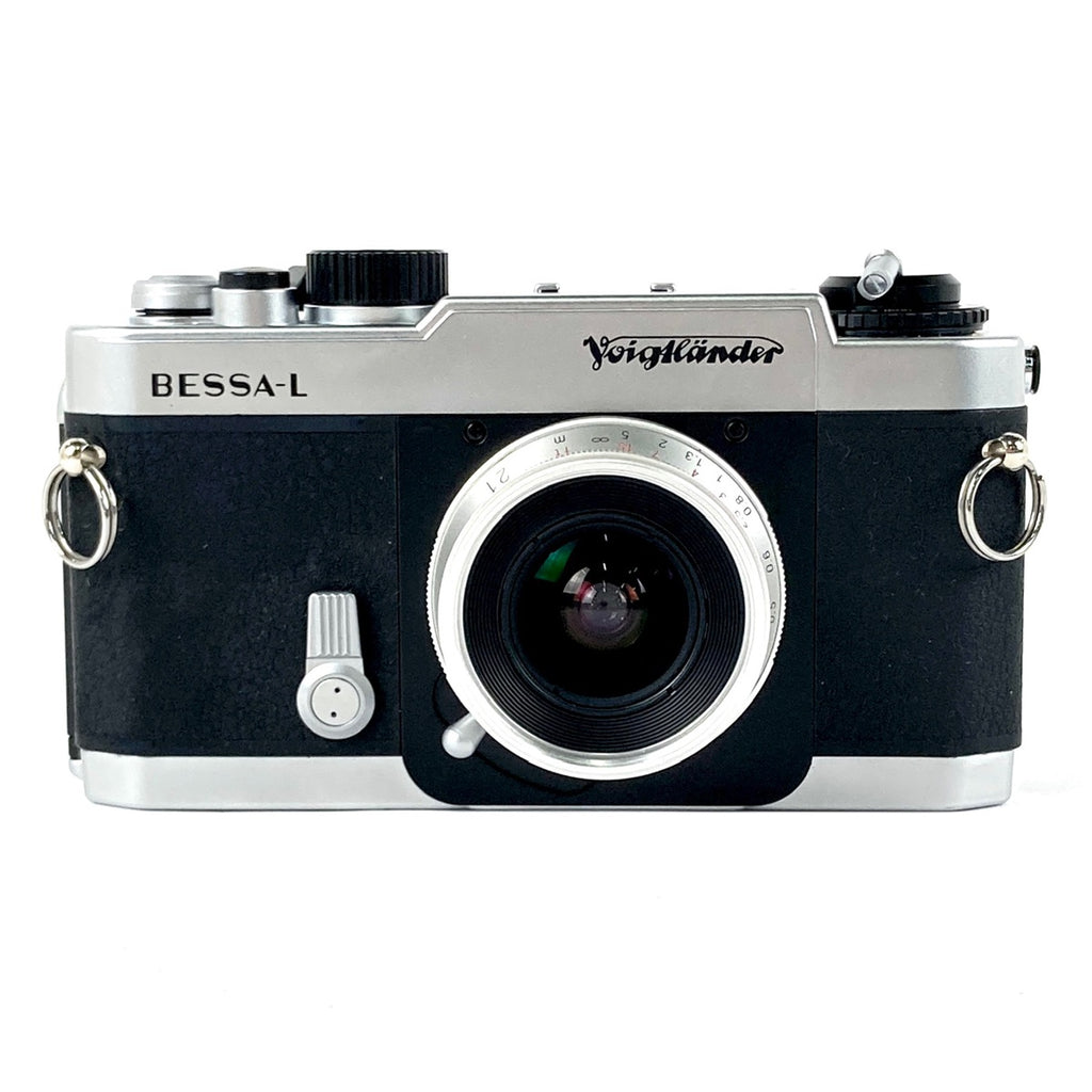 フォクトレンダー Voigtlander BESSA-L シルバー + COLOR SKOPAR 21mm F4 シルバー［ジャンク品］ フィルム レンジファインダーカメラ 【中古】