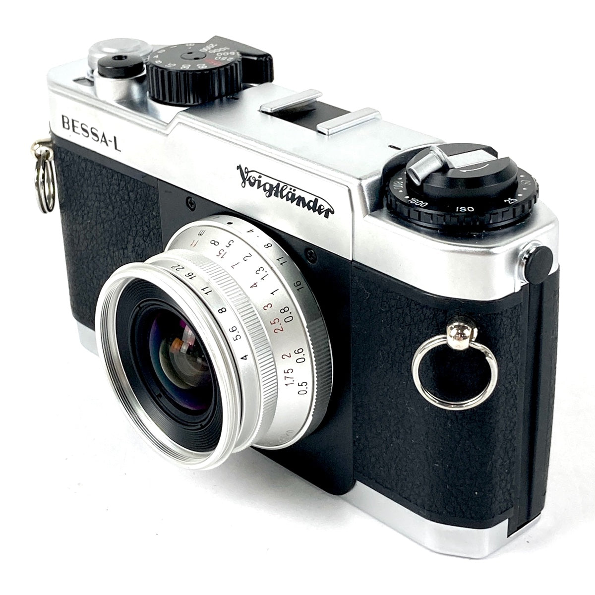 フォクトレンダー Voigtlander BESSA-L シルバー + COLOR SKOPAR 21mm F4 シルバー［ジャンク品］ フィルム  レンジファインダーカメラ 【中古】