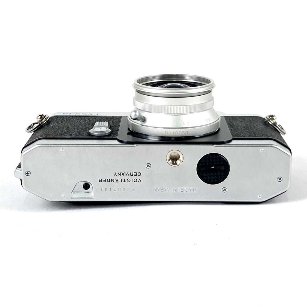 フォクトレンダー Voigtlander BESSA-L シルバー + COLOR SKOPAR 21mm F4 シルバー［ジャンク品］ フィルム レンジファインダーカメラ 【中古】