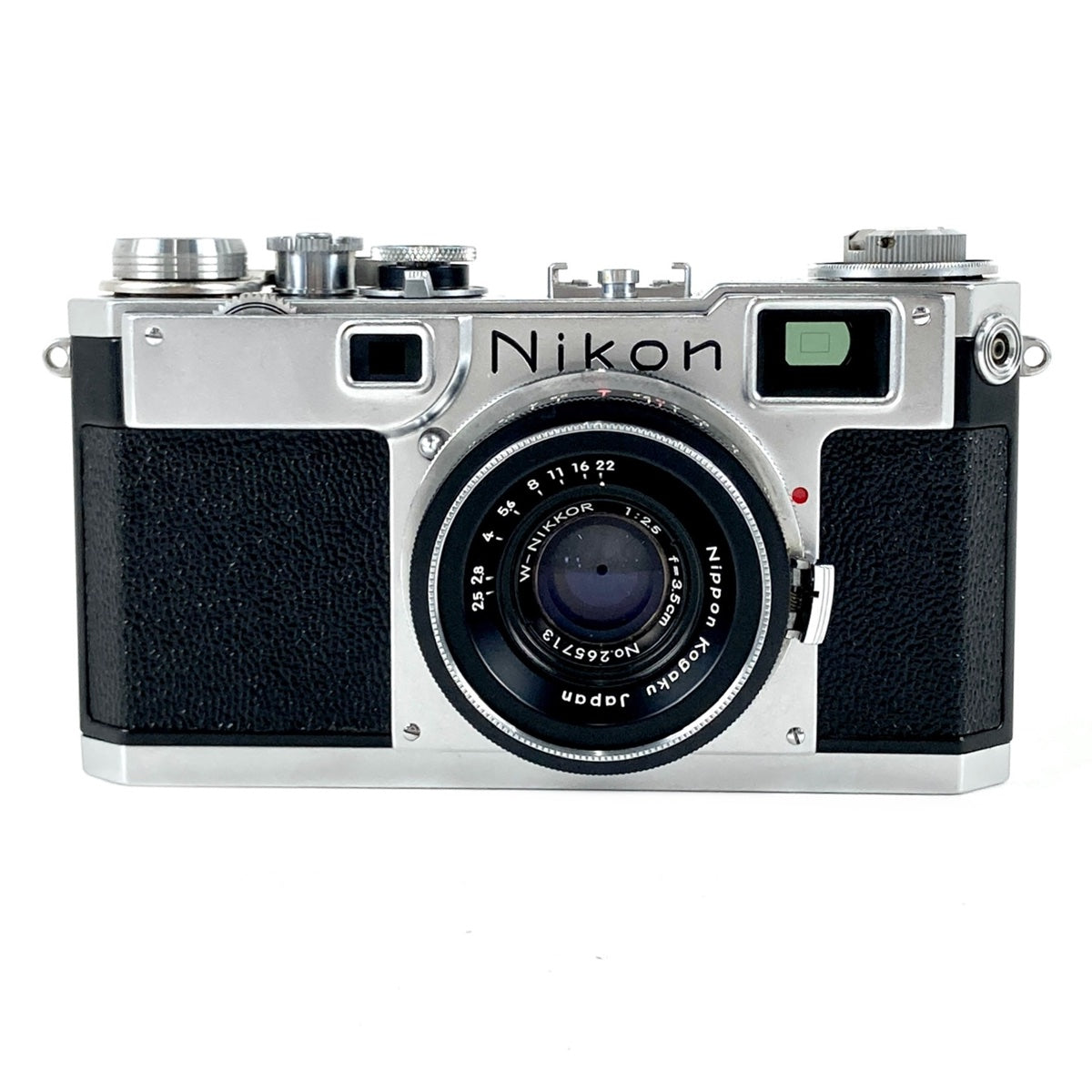 バイセル公式】ニコン Nikon S2 ＋ W-NIKKOR.C 35mm F2.5 3.5cm ブラック Sマウント フィルム  レンジファインダーカメラ 【中古】 - バイセルブランシェ