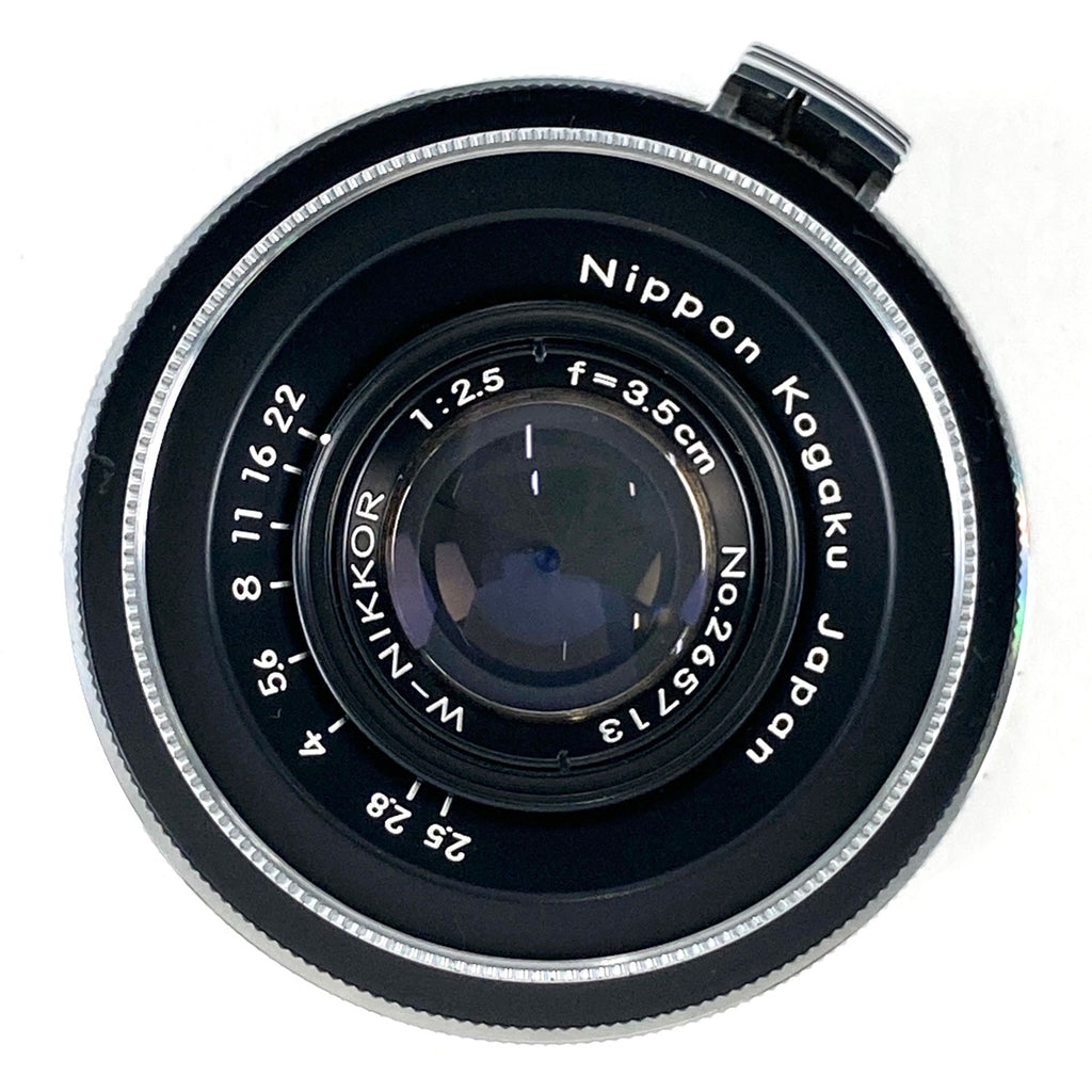 ニコン Nikon S2 ＋ W-NIKKOR.C 35mm F2.5 3.5cm ブラック Sマウント フィルム レンジファインダーカメラ 【中古】