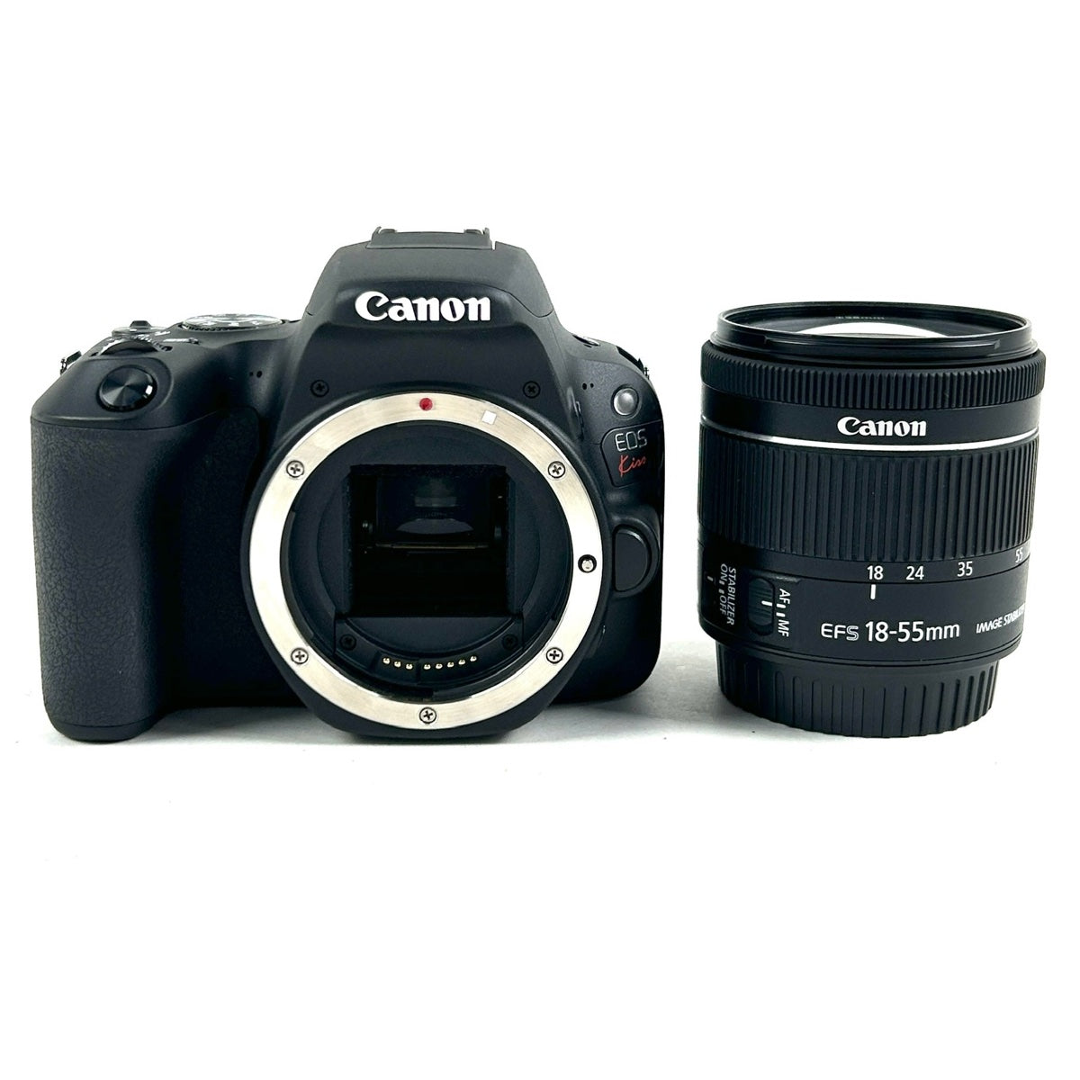 バイセル公式】キヤノン Canon EOS Kiss X9 EF-S 18-55 F4-5.6 IS STM レンズキット ブラック デジタル  一眼レフカメラ 【中古】 - バイセルブランシェ