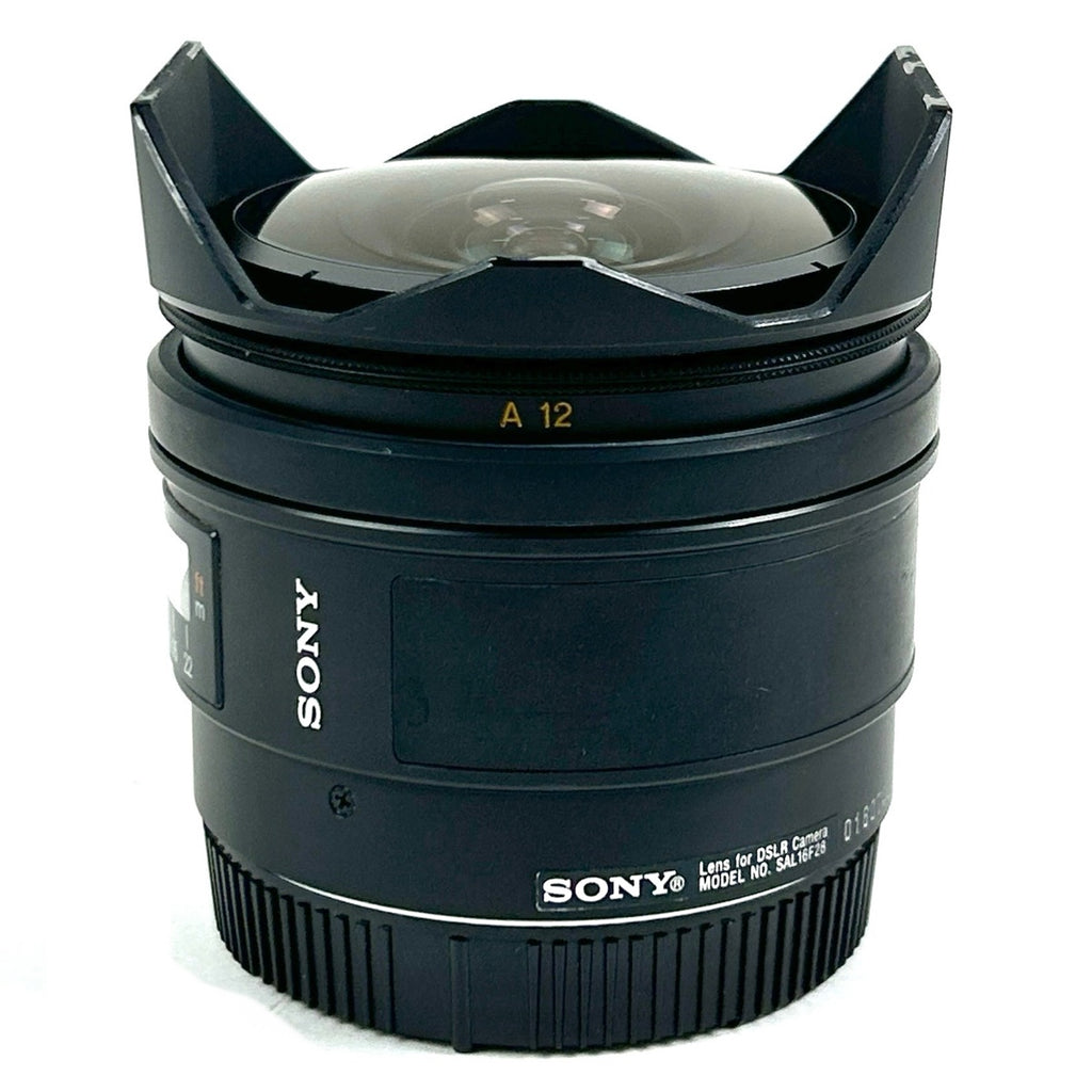 ソニー SONY 16mm F2.8 Fisheye SAL16F28 一眼カメラ用レンズ（オートフォーカス） 【中古】