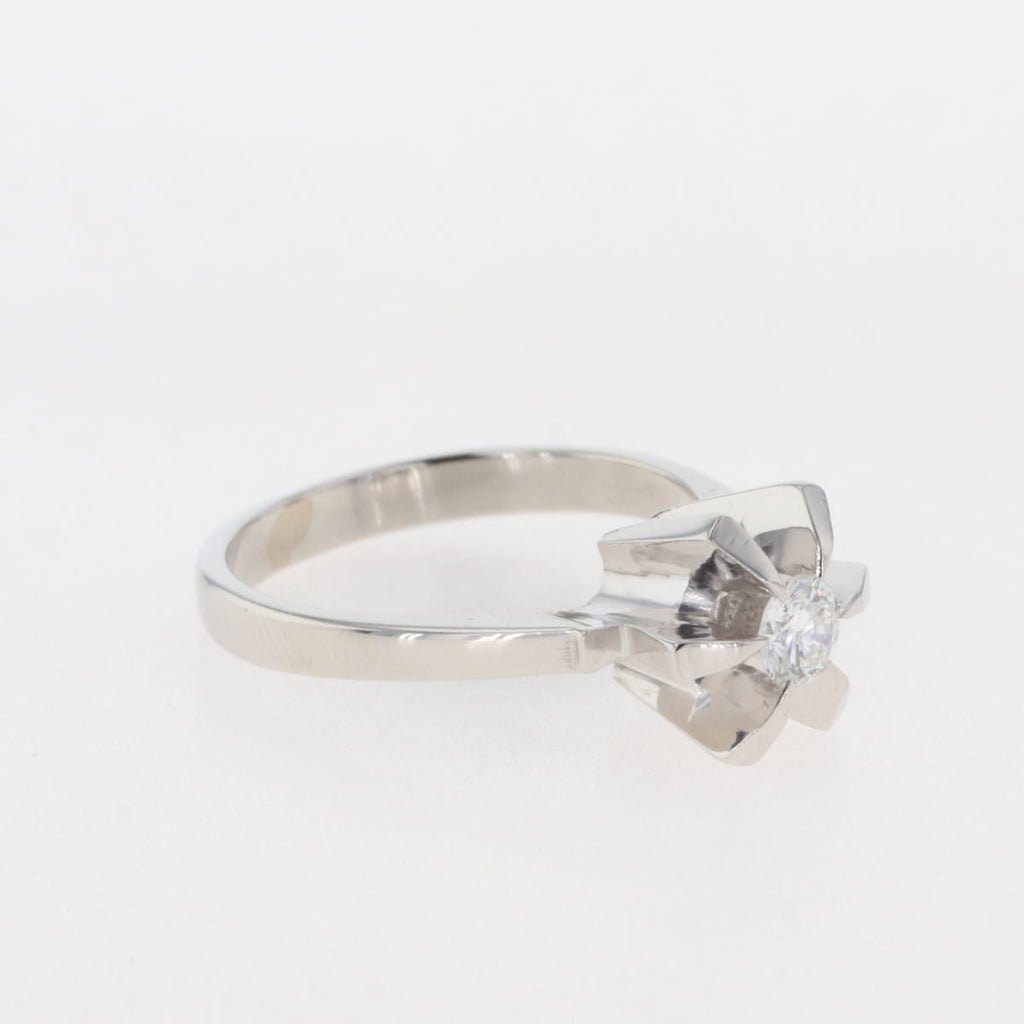 ダイヤモンド デザインリング プラチナ 指輪 リング 10号 PT850 ダイヤモンド レディース 【中古】 ラッピング可