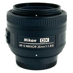 ニコン Nikon AF-S DX NIKKOR 35mm F1.8G 一眼カメラ用レンズ（オートフォーカス） 【中古】