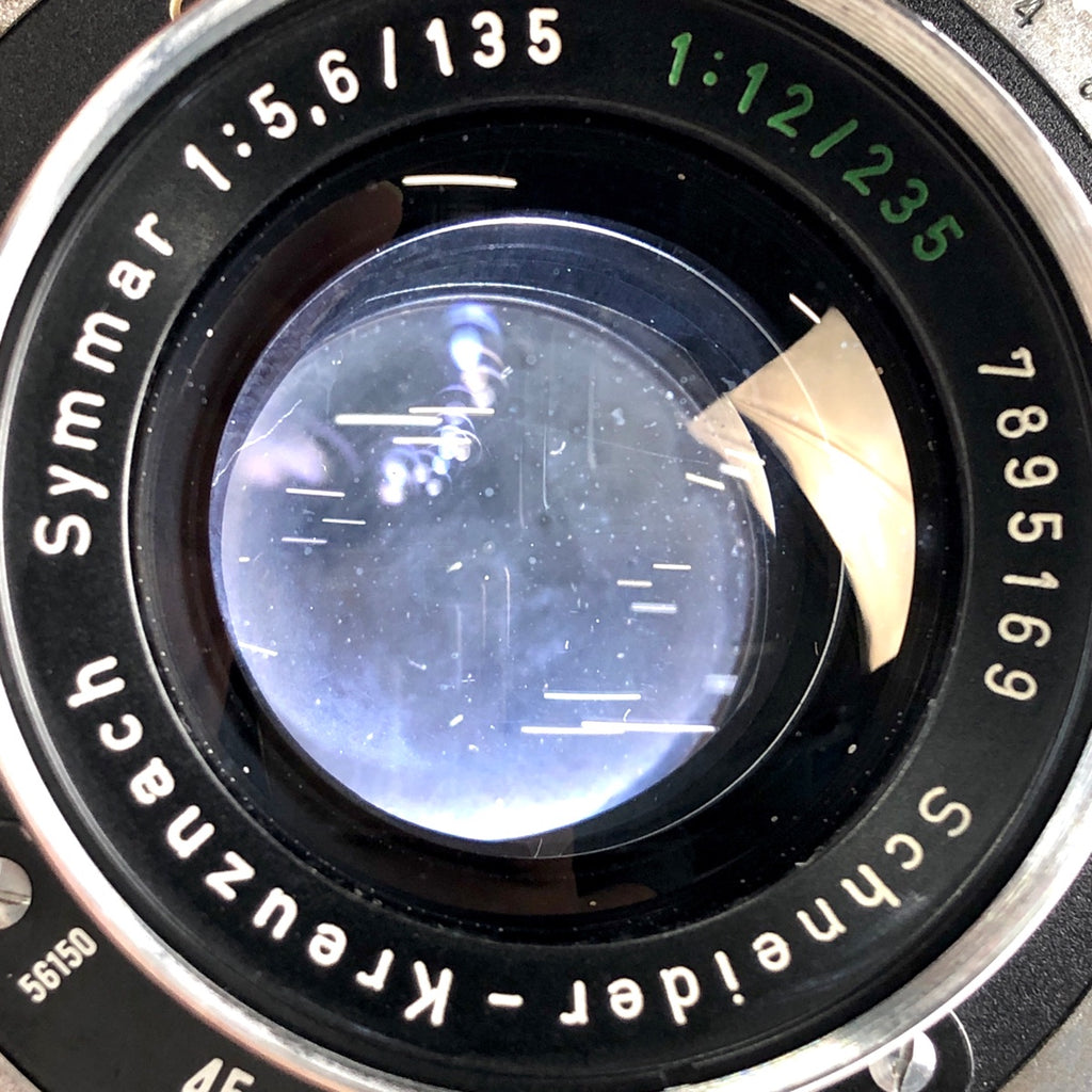 シュナイダー Schneider Symmar 135mm F5.6 大判カメラ用レンズ 【中古】