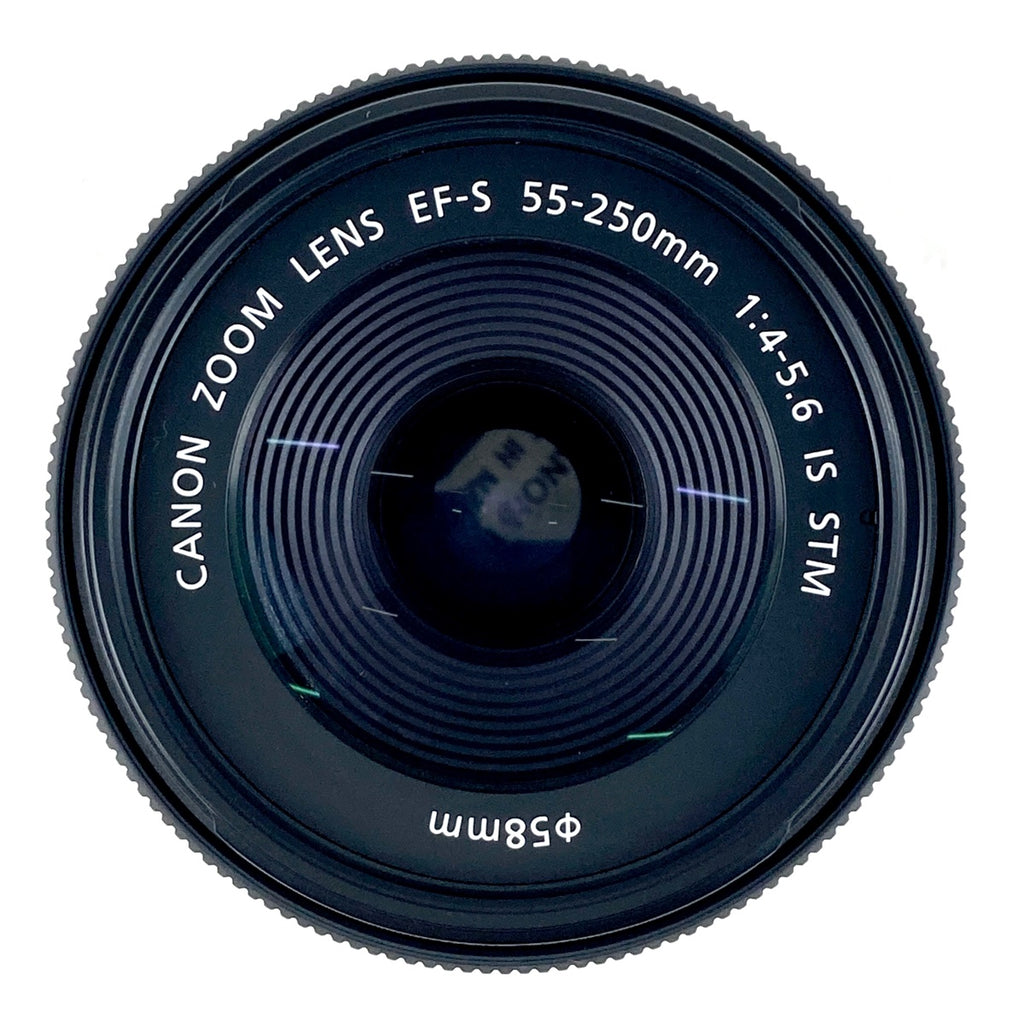 キヤノン Canon EF-S 55-250mm F4-5.6 IS STM 一眼カメラ用レンズ（オートフォーカス） 【中古】