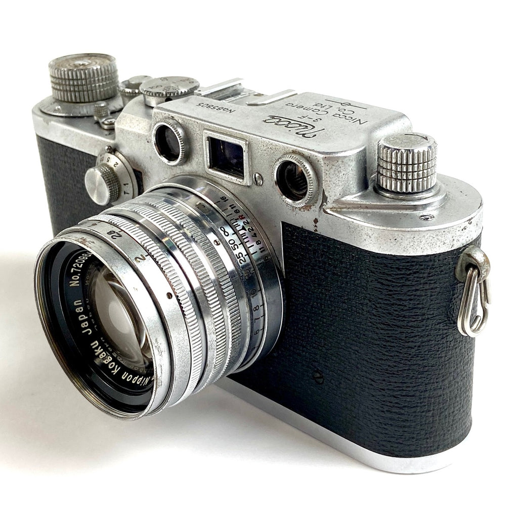 ニッカ NICCA Nicca 3F＋NIKKOR-H.C 50mm F2 5cm Lマウント L39 ［ジャンク品］ フィルム レンジファインダーカメラ 【中古】