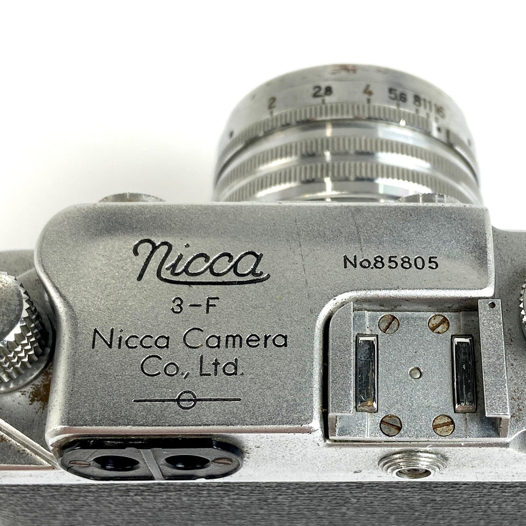 ニッカ NICCA Nicca 3F＋NIKKOR-H.C 50mm F2 5cm Lマウント L39 ［ジャンク品］ フィルム レンジファインダーカメラ 【中古】