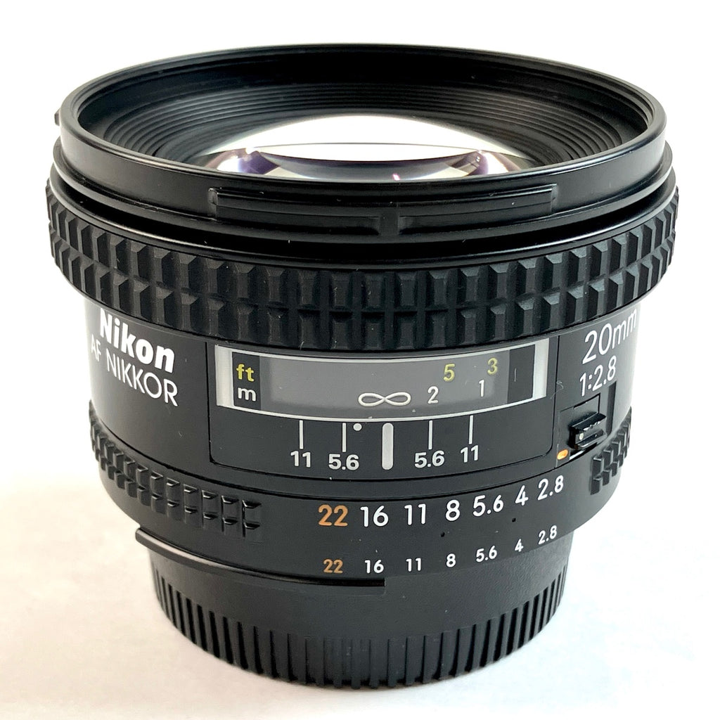 ニコン Nikon AF NIKKOR 20mm F2.8 一眼カメラ用レンズ（オートフォーカス） 【中古】