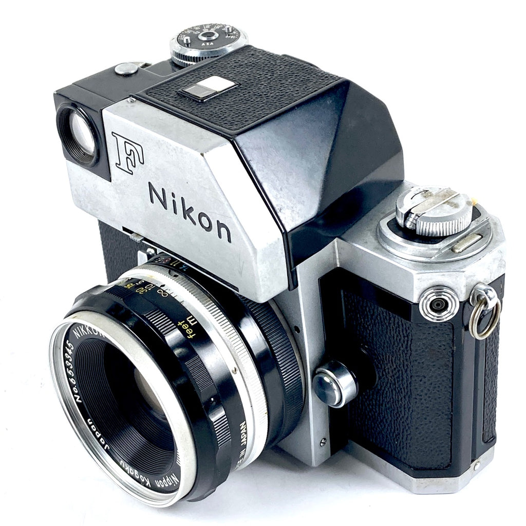 ニコン Nikon F フォトミック シルバー+NIKKOR-H Auto 50mm F2 非Ai フィルム マニュアルフォーカス 一眼レフカメラ 【中古】