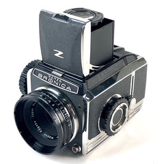 ゼンザブロニカ Zenza Bronica S + NIKKOR-P 75mm F2.8 ［ジャンク品］ 中判カメラ 【中古】