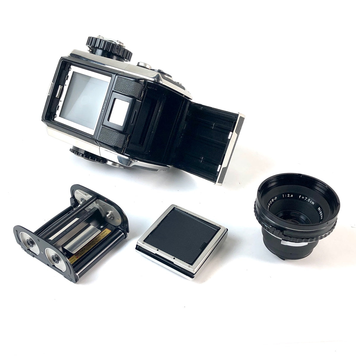 バイセル公式】ゼンザブロニカ Zenza Bronica S + NIKKOR-P 75mm F2.8 ［ジャンク品］ 中判カメラ 【中古】 -  バイセルブランシェ