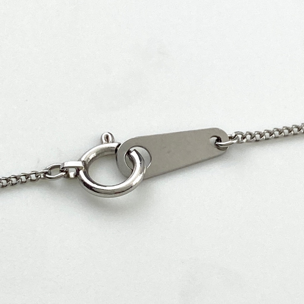 メレダイヤ デザインネックレス プラチナ ペンダント ネックレス Pt850 ダイヤモンド レディース 【中古】nbjwl