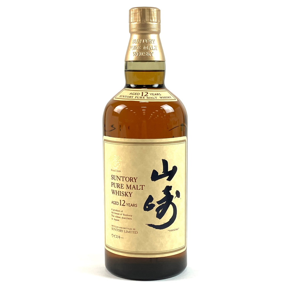 バイセル公式】【東京都内限定お届け】サントリー SUNTORY 山崎 12年 ピュアモルト 華 750ml 国産ウイスキー 【古酒】 -  バイセルブランシェ