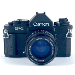 キヤノン Canon NEW F-1 ＋ New FD 50mm F1.4 フィルム マニュアルフォーカス 一眼レフカメラ 【中古】