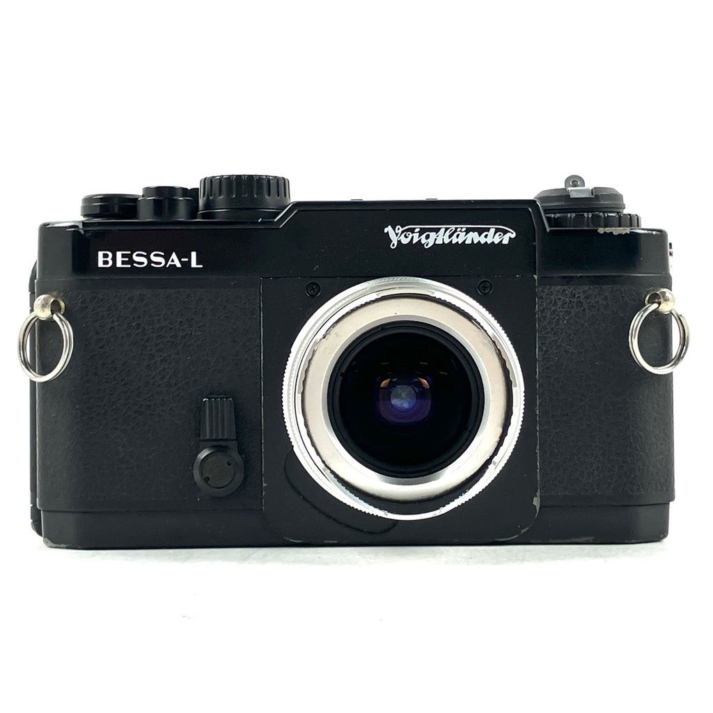 フォクトレンダー Voigtlander BESSA-L ブラック + SUPER WIDE-HELIAR 15mmF4.5 Aspherical シルバー フィルム コンパクトカメラ 【中古】