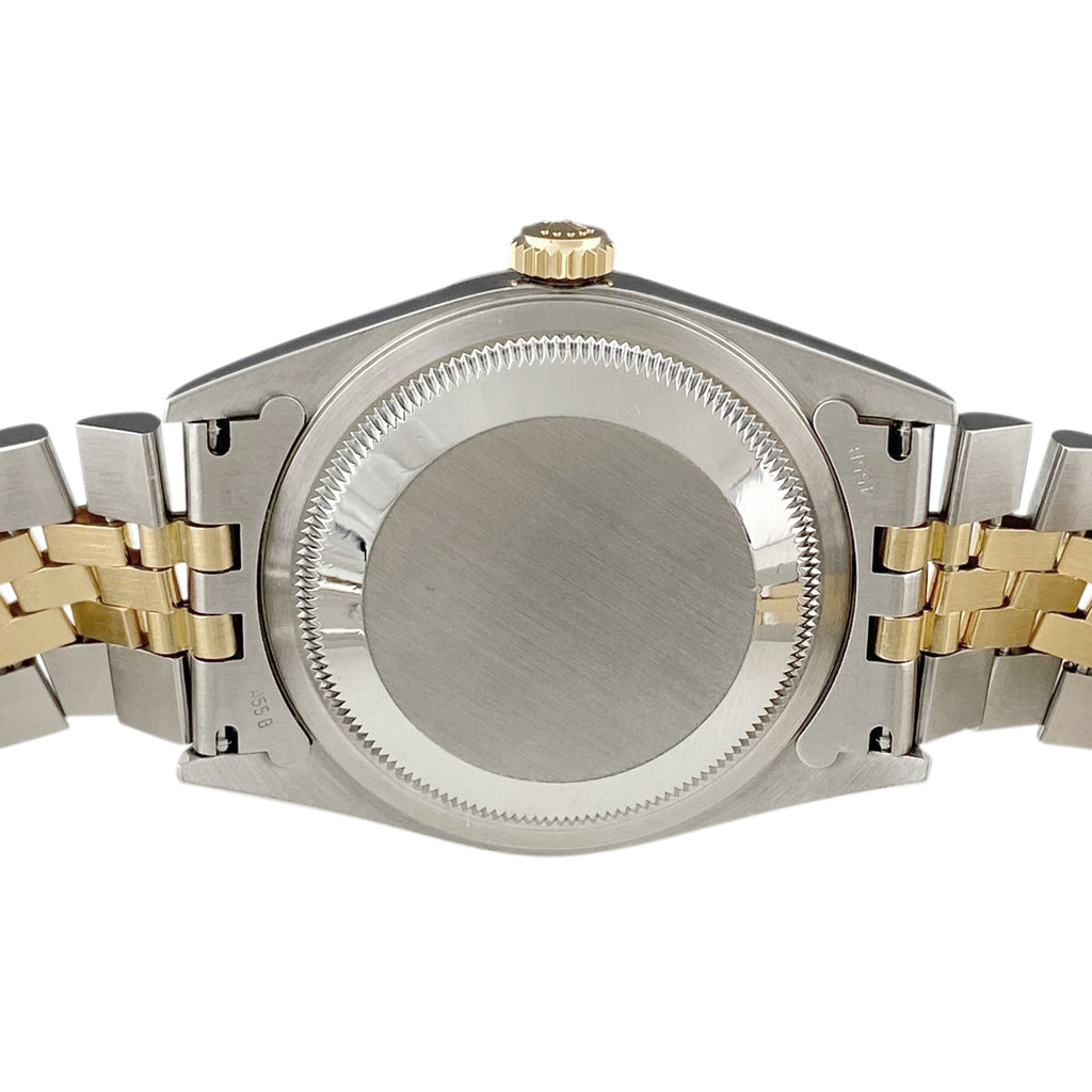 ロレックス デイトジャスト 10Pダイヤ 16233G 腕時計 SS YG ダイヤモンド 自動巻き シャンパンゴールド メンズ 【中古】 
 ラッピング可