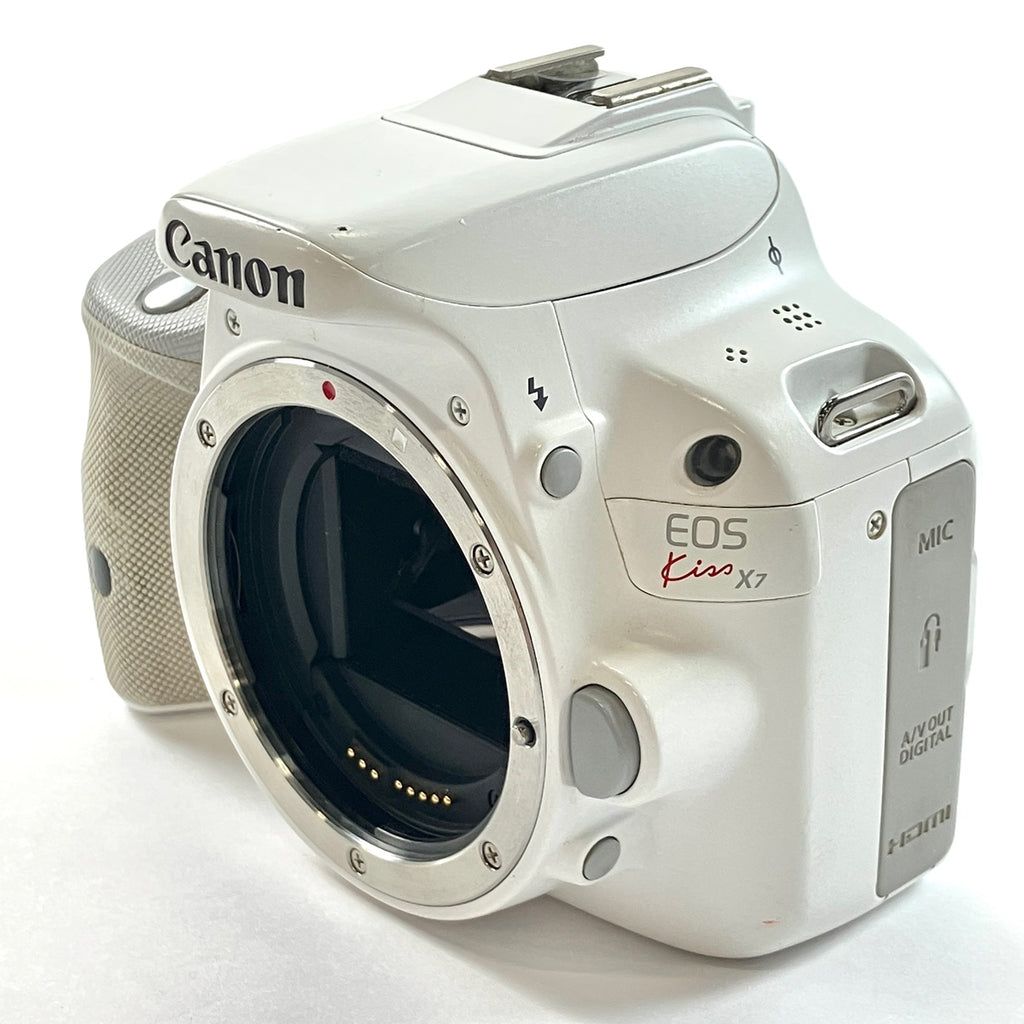 キヤノン Canon EOS Kiss X7 レンズキット ホワイト デジタル 一眼レフカメラ 【中古】
