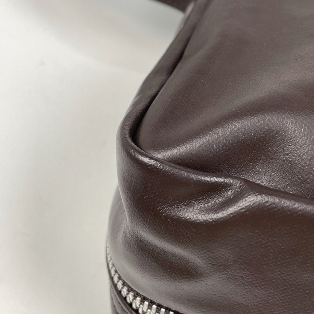 ポーター フリースタイル ショルダーバッグ ロゴ 斜め掛け ショルダーバッグ レザー ブラウン メンズ 【中古】brbag