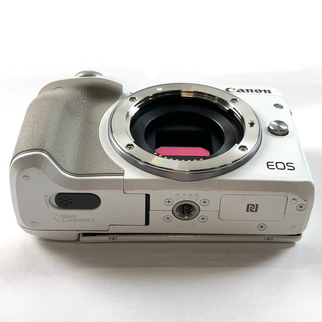 キヤノン Canon EOS M3 レンズキット ホワイト デジタル ミラーレス 一眼カメラ 【中古】