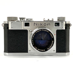 ニコン Nikon S + NIKKOR-S.C 50mm F1.4 5cm シルバー Sマウント［ジャンク品］ フィルム レンジファインダーカメラ 【中古】