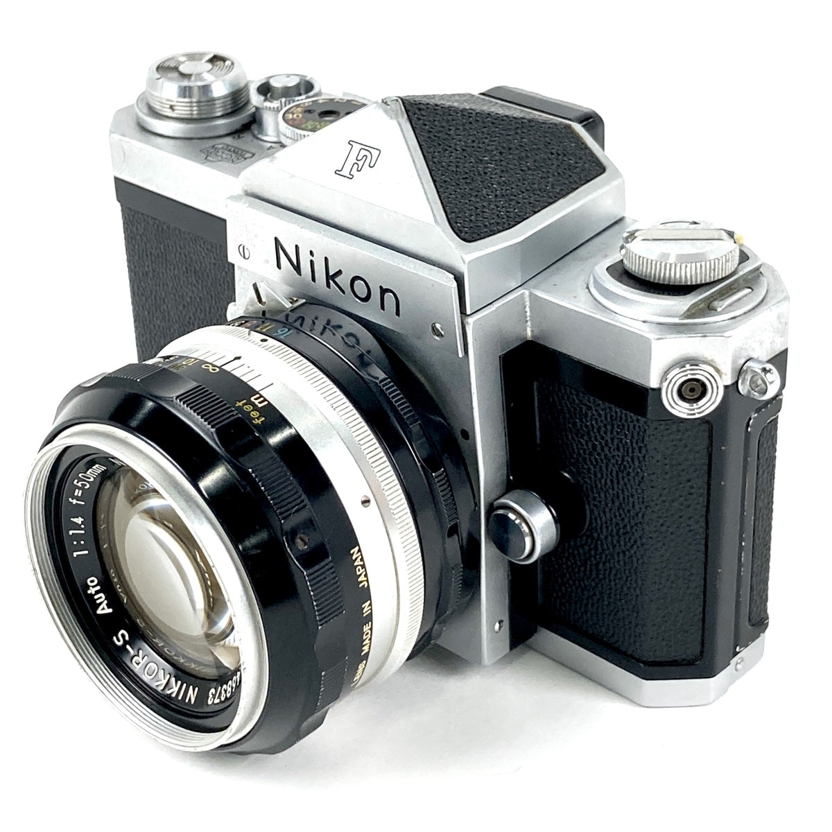 バイセル公式】ニコン Nikon F アイレベル ＋ NIKKOR-S Auto 50mm F1.4 非Ai ［ジャンク品］ フィルム  マニュアルフォーカス 一眼レフカメラ 【中古】 - バイセルブランシェ