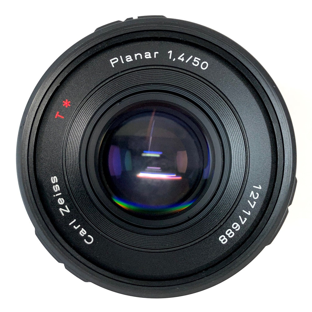 コンタックス CONTAX Planar T* 50mm F1.4 プラナー (コンタックス N用) ［ジャンク品］ 一眼カメラ用レンズ（マニュアルフォーカス） 【中古】