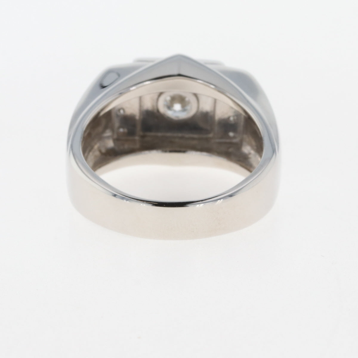 ダイヤモンド デザインリング プラチナ 指輪 メレダイヤ リング 21 Pt900 ダイヤモンド メンズ 【中古】 , ラッピング可