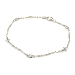 メレダイヤ デザインブレスレット 腕輪 ブレスレット 750 ダイヤモンド レディース 【中古】nbjwl